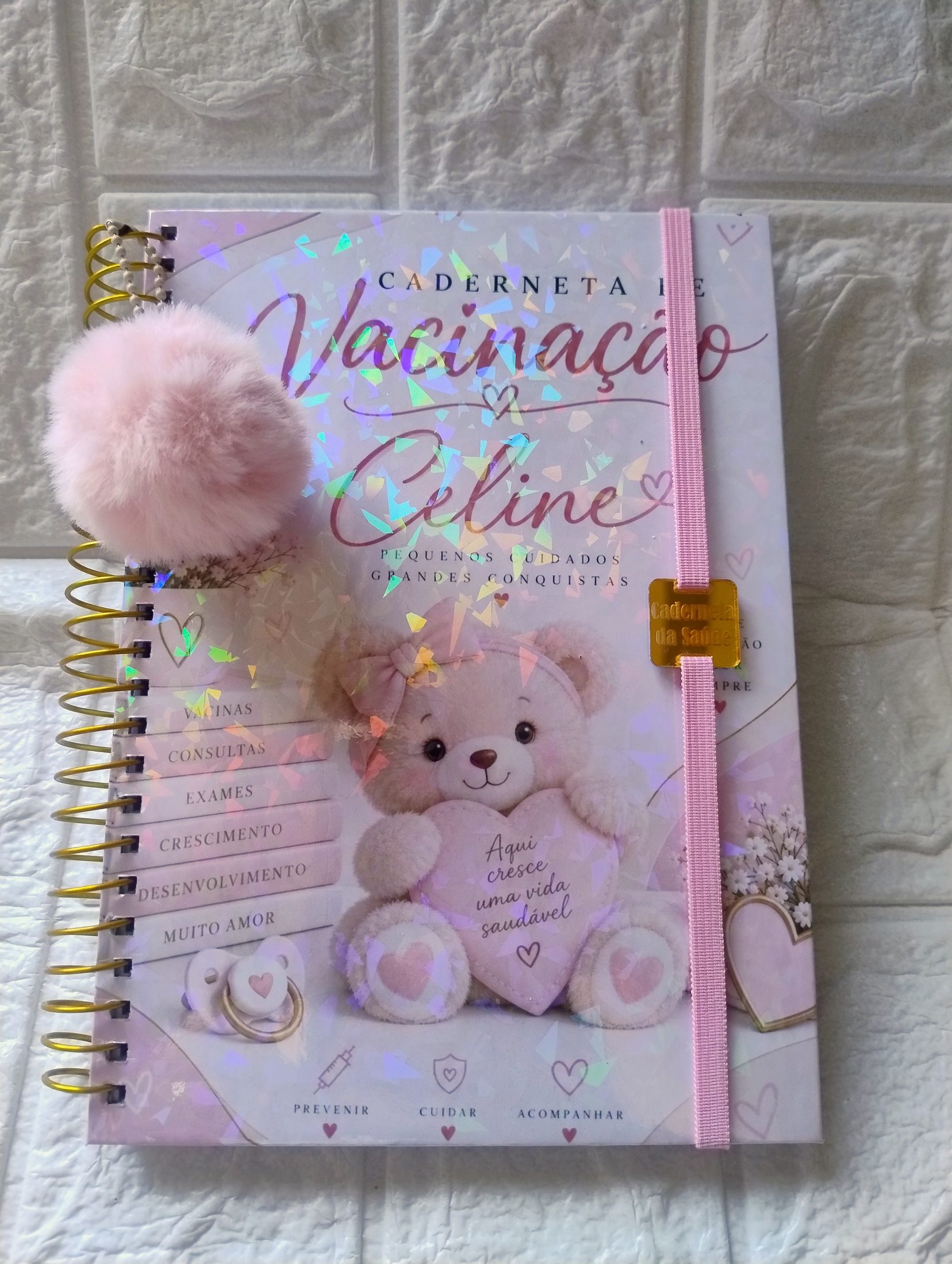 Caderneta de vacinação personalizada