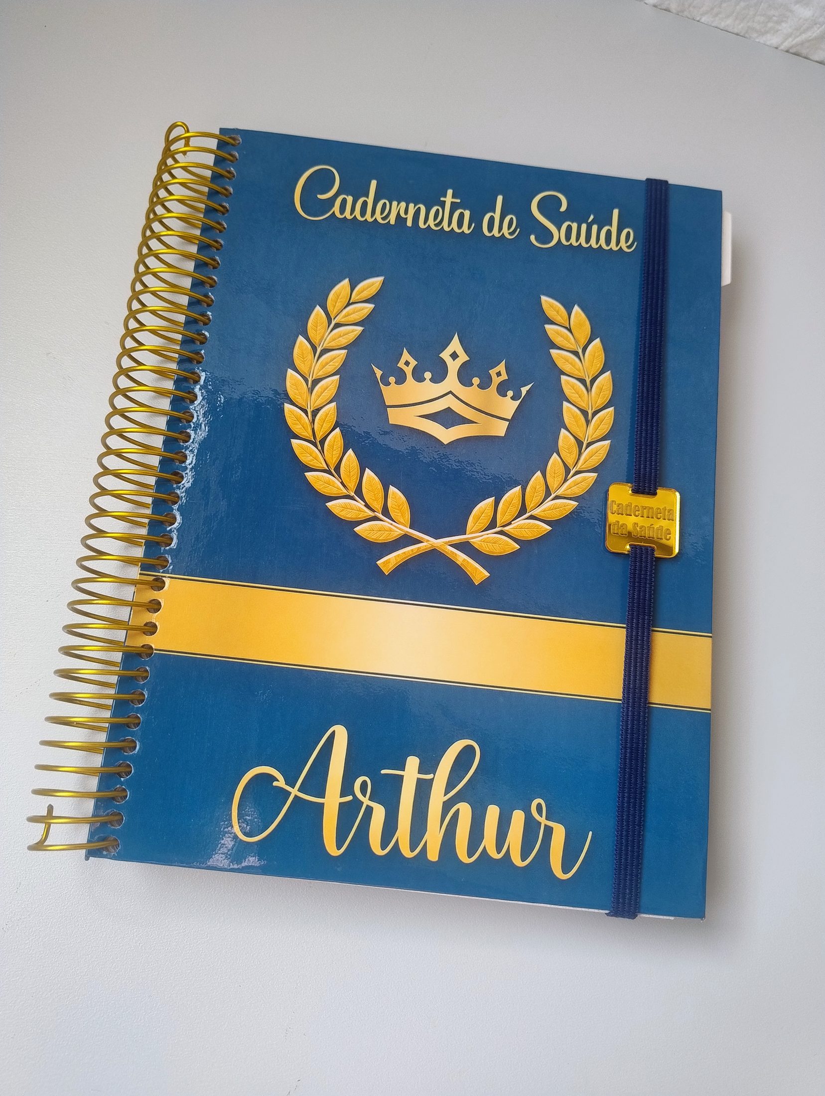 Caderneta de saúde com capa personalizada